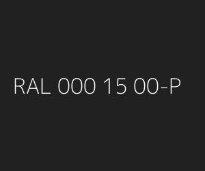 Väri RAL 000 15 00-P 