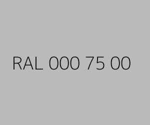 Väri RAL 000 75 00 