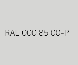 Väri RAL 000 85 00-P 