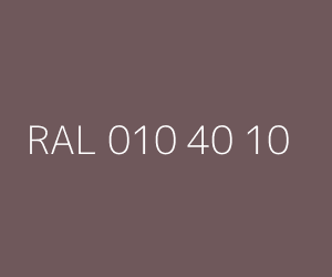 Väri RAL 010 40 10 