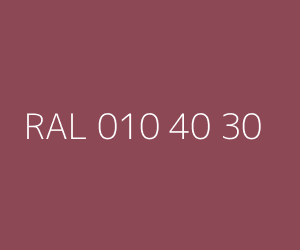 Väri RAL 010 40 30 