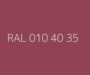 Väri RAL 010 40 35 