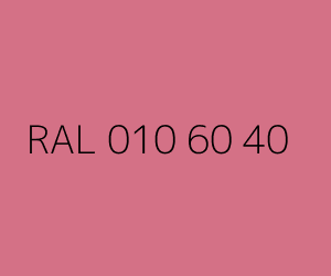 Väri RAL 010 60 40 