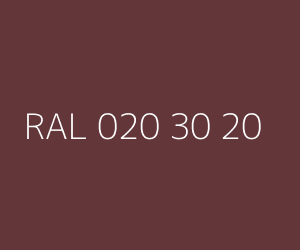 Väri RAL 020 30 20 
