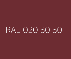 Väri RAL 020 30 30 