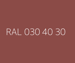 Väri RAL 030 40 30 
