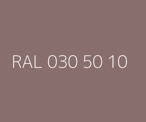 Väri RAL 030 50 10 