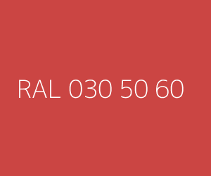 Väri RAL 030 50 60 