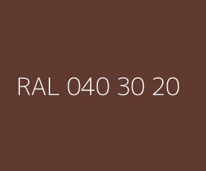 Väri RAL 040 30 20 