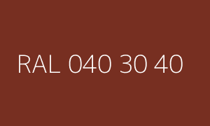 Väri RAL 040 30 40