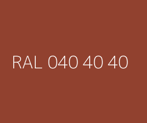 Väri RAL 040 40 40 