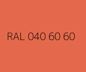 Väri RAL 040 60 60 