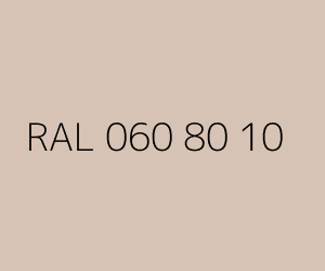 Väri RAL 060 80 10 
