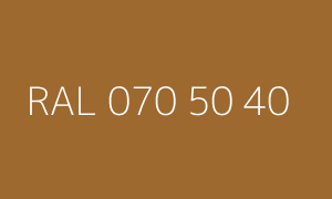 Väri RAL 070 50 40