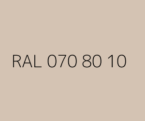 Väri RAL 070 80 10 