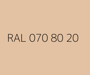 Väri RAL 070 80 20 