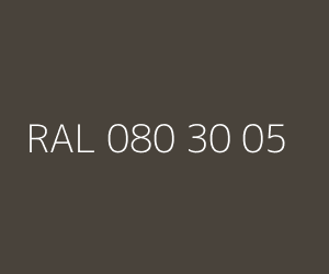 Väri RAL 080 30 05 