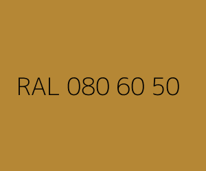 Väri RAL 080 60 50 