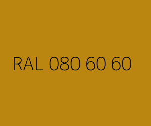 Väri RAL 080 60 60 