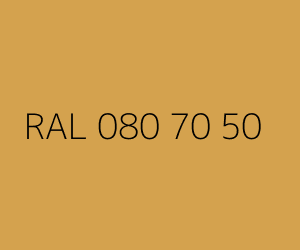 Väri RAL 080 70 50 