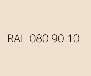 Väri RAL 080 90 10 