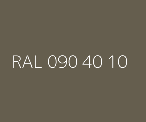 Väri RAL 090 40 10 
