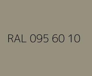 Väri RAL 095 60 10 