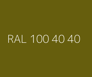 Väri RAL 100 40 40 