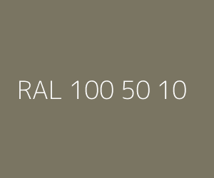 Väri RAL 100 50 10 