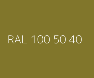 Väri RAL 100 50 40 