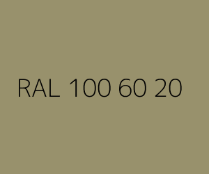 Väri RAL 100 60 20 