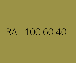 Väri RAL 100 60 40 