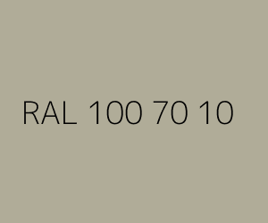 Väri RAL 100 70 10 