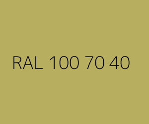 Väri RAL 100 70 40 