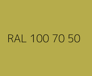 Väri RAL 100 70 50 