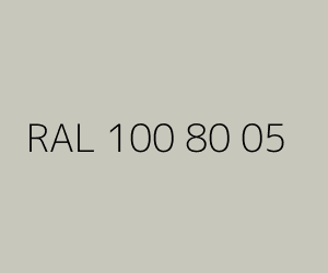 Väri RAL 100 80 05 