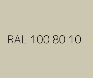 Väri RAL 100 80 10 