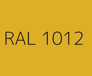Väri RAL 1012 LEMON YELLOW