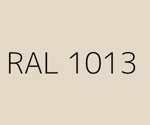 Väri RAL 1013 OYSTER WHITE