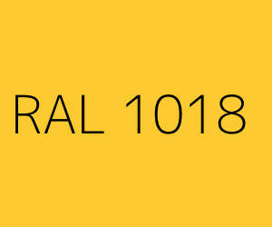 Väri RAL 1018 ZINC YELLOW