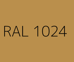 Väri RAL 1024 OCHRE YELLOW