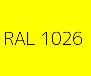Väri RAL 1026 LUMINOUS YELLOW