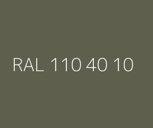 Väri RAL 110 40 10 