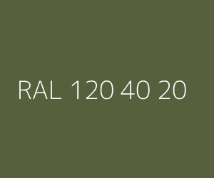 Väri RAL 120 40 20 