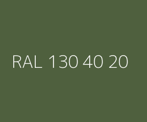 Väri RAL 130 40 20 