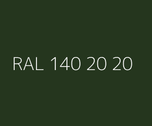 Väri RAL 140 20 20 