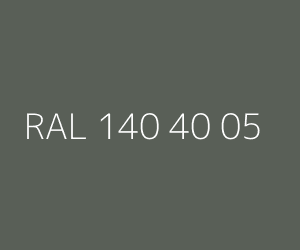Väri RAL 140 40 05 