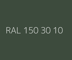 Väri RAL 150 30 10 