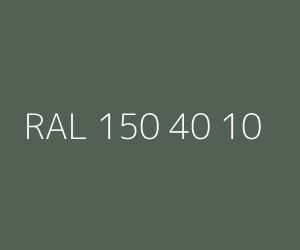 Väri RAL 150 40 10 
