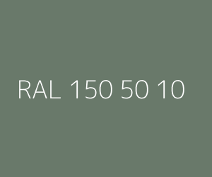 Väri RAL 150 50 10 